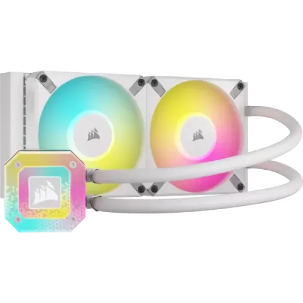 Corsair iCUE H100i ELITE CAPELLIX XT Liquid CPU Cooler White